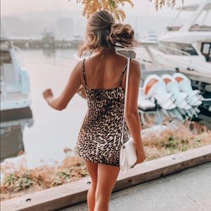Cheetah Print Dress